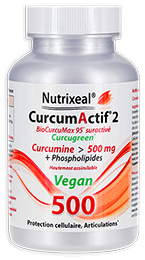 curcumactif 2 500mg vegan curcumine Nutrixeal