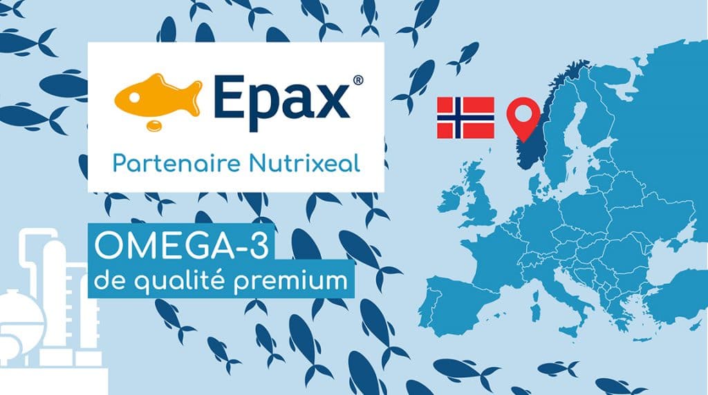 Epax, spécialiste mondial des omega-3 d'origine marine, est partenaire du laboratoire Nutrixeal.